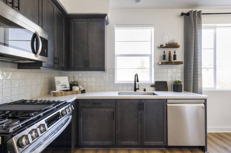 Plan 5 Model Home Kitchen